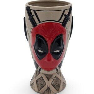 AMC Deadpool Wolverine Ceramic Tiki Mug Chalice 16oz Marvel Exclusive 2024